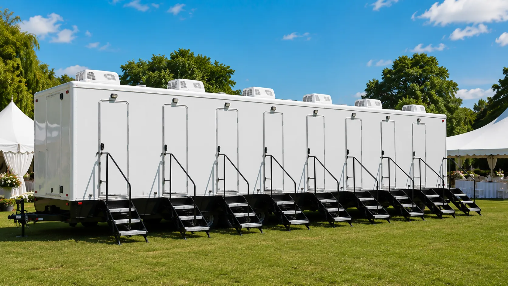 8 Stall Restroom Trailer in Port Saint Lucie, FL