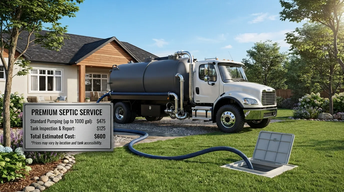 Septic Tank Pumping Cost in Port Saint Lucie, FL