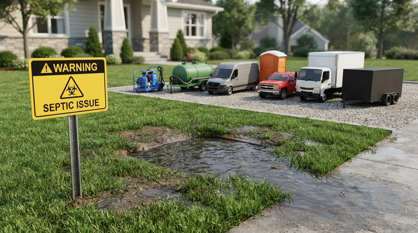 Septic Tank Warning Signs in Port Saint Lucie, FL